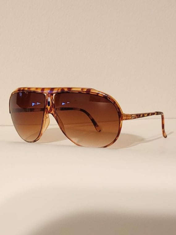 Vintage Tortoise Brown Eyeglasses Shell Aviator Tortoise Retro-Vintage Grandpa Aviator Eyeglasses - Pamban main image 4