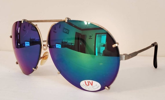 Retro vintage aviator sunglasses hotsell