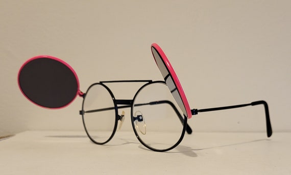 Vintage Sunglasses // Round Teashades // Hippie /… - image 2