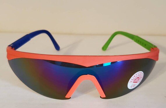 MECARA Edizione MB07 Sport Occhiali da Sole Blue Flash Specchio