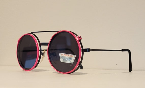 Vintage Sunglasses // Round Teashades // Hippie /… - image 1