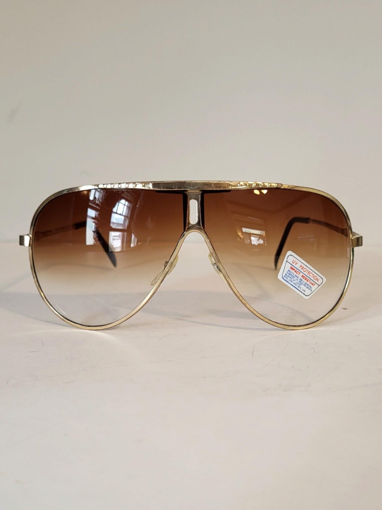 80s Aviator Sunglasses - Etsy