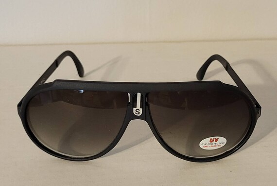 Vintage Aviator Sunglasses // Gradient Tint Lense… - image 4