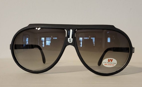 Vintage Aviator Sunglasses // Gradient Tint Lense… - image 2