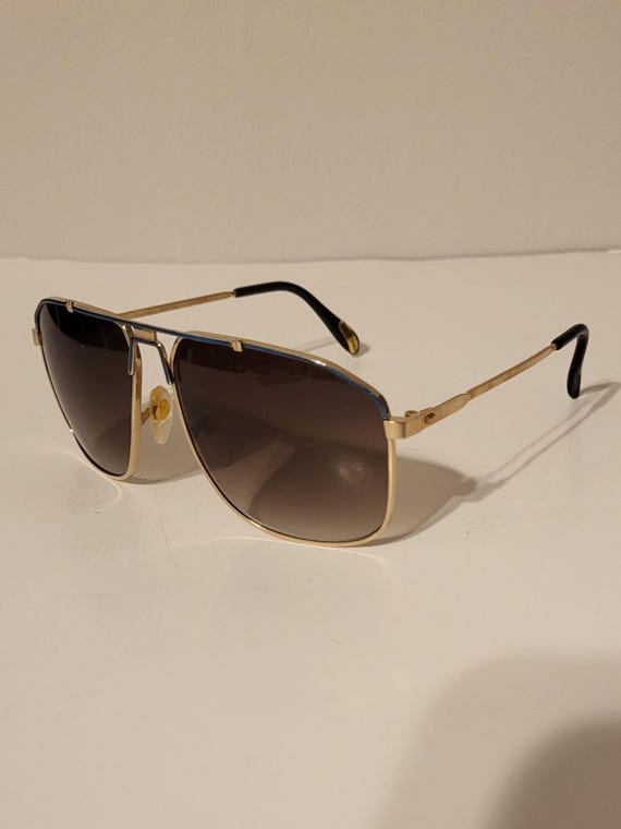 Vintage Double Bridge // Square-rectangle Aviator… - image 2