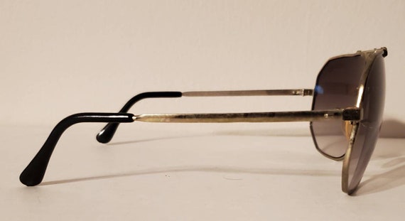 Vintage Aviator Sunglasses // Gradient Lens // Go… - image 6