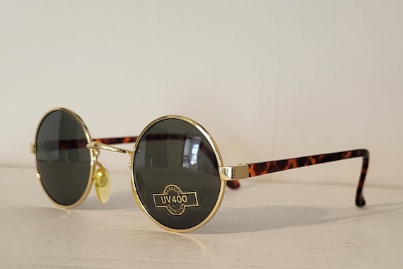 70's Tortoise Shell Sunglasses/ Amber & Brown/ Brown … - Gem