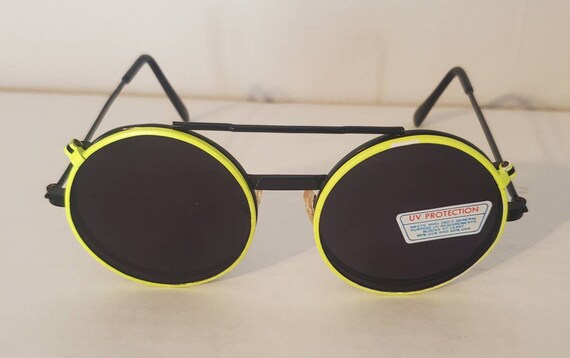 Vintage Sunglasses // Round Teashades // Hippie /… - image 4