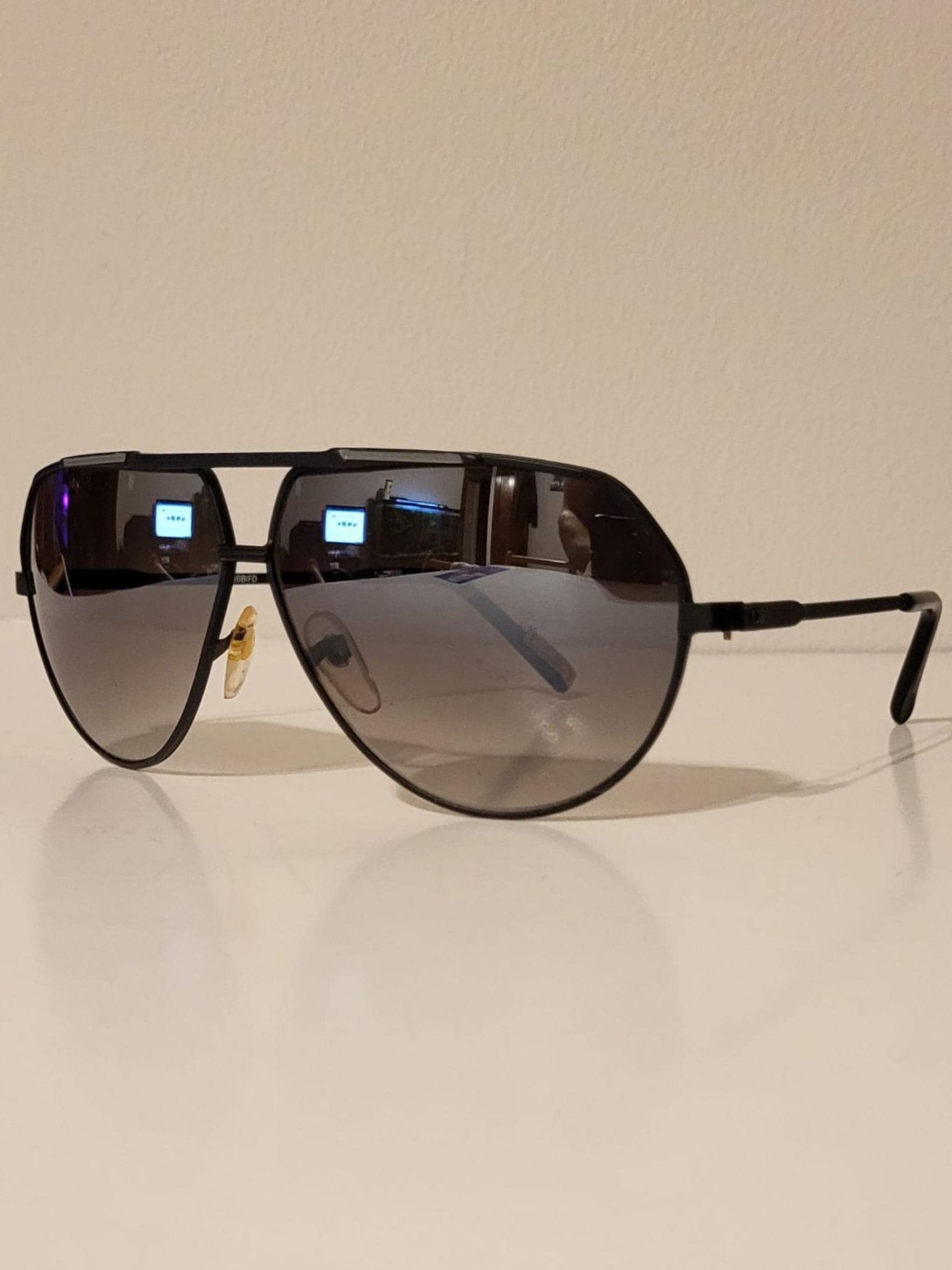 Classic Retro Double Bridge Aviator Sunglasses UV Protection Men main image 2
