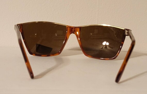 Vintage Sunglasses // square rectangle frames // … - image 6