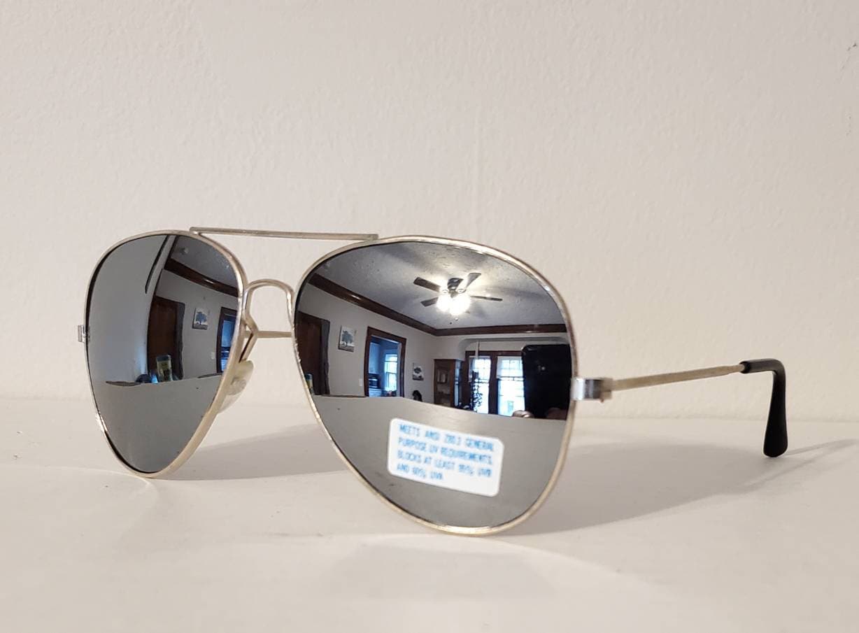 Sunglasses Silver Mirror 
