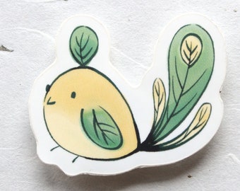 Leaf Bird Sticker