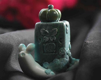 Ghost /// miniature figurine sculpture