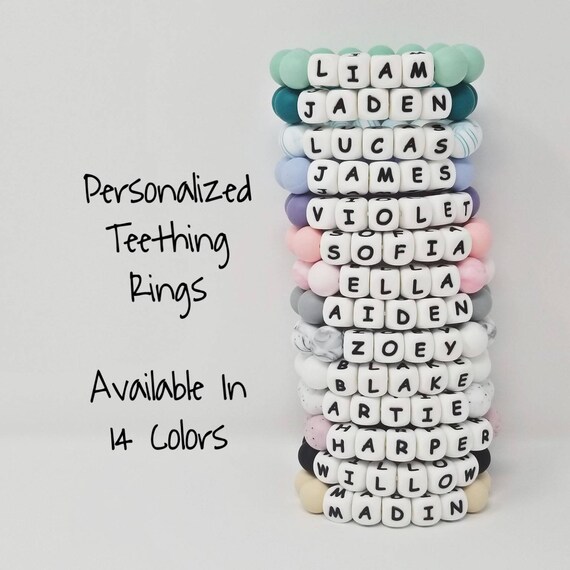 custom baby teether