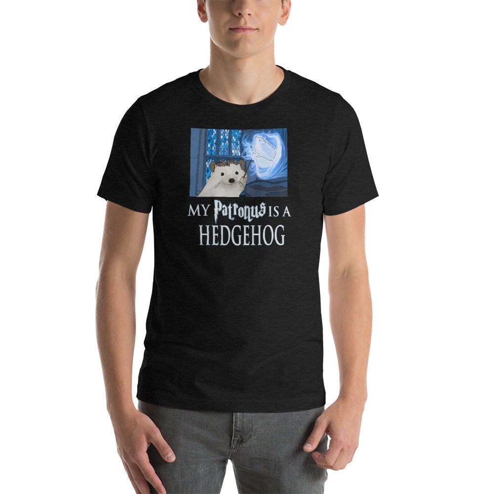 My Patronus Is A Hedgehog Cute Animal Lover Spirit T-Shirt My Patronus Is A Hedgehog Cute Animal Lover Spirit T-Shirt