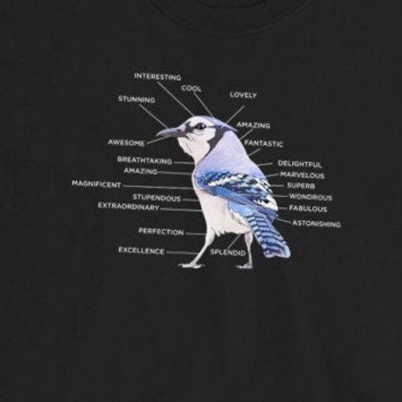 Blue Jay Bird T-Shirt Blue Jay Bird T-Shirt