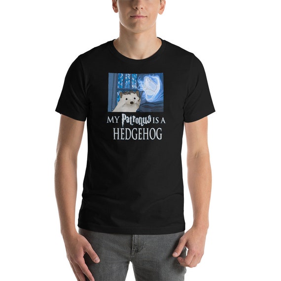 My Patronus Is A Hedgehog Cute Animal Lover Spirit T-Shirt My Patronus Is A Hedgehog Cute Animal Lover Spirit T-Shirt