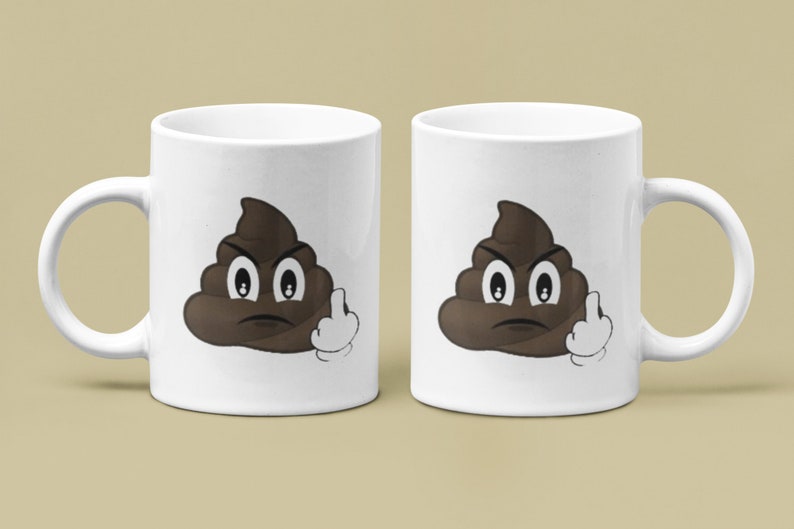 Poop Emoji, Poop Mug, Poop Emoji Mug, Funny Holiday White Elephant