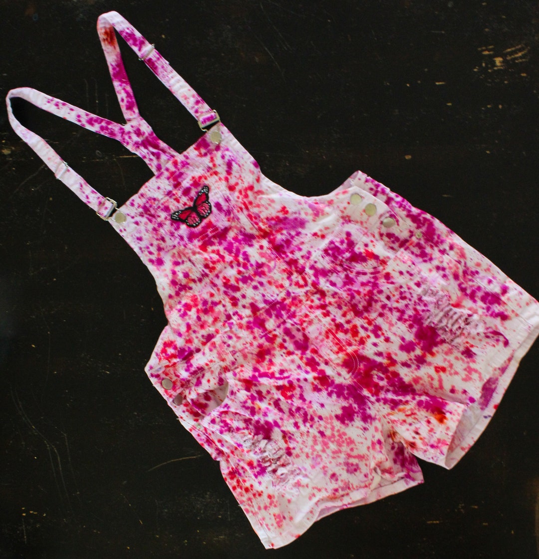 Magenta overalls on sale