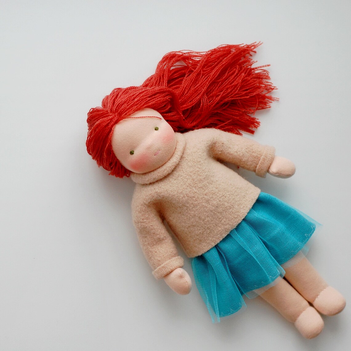 Waldorf Doll Hair Doll Hair Fine Yarn Hair Yarn Doll Hair Etsy