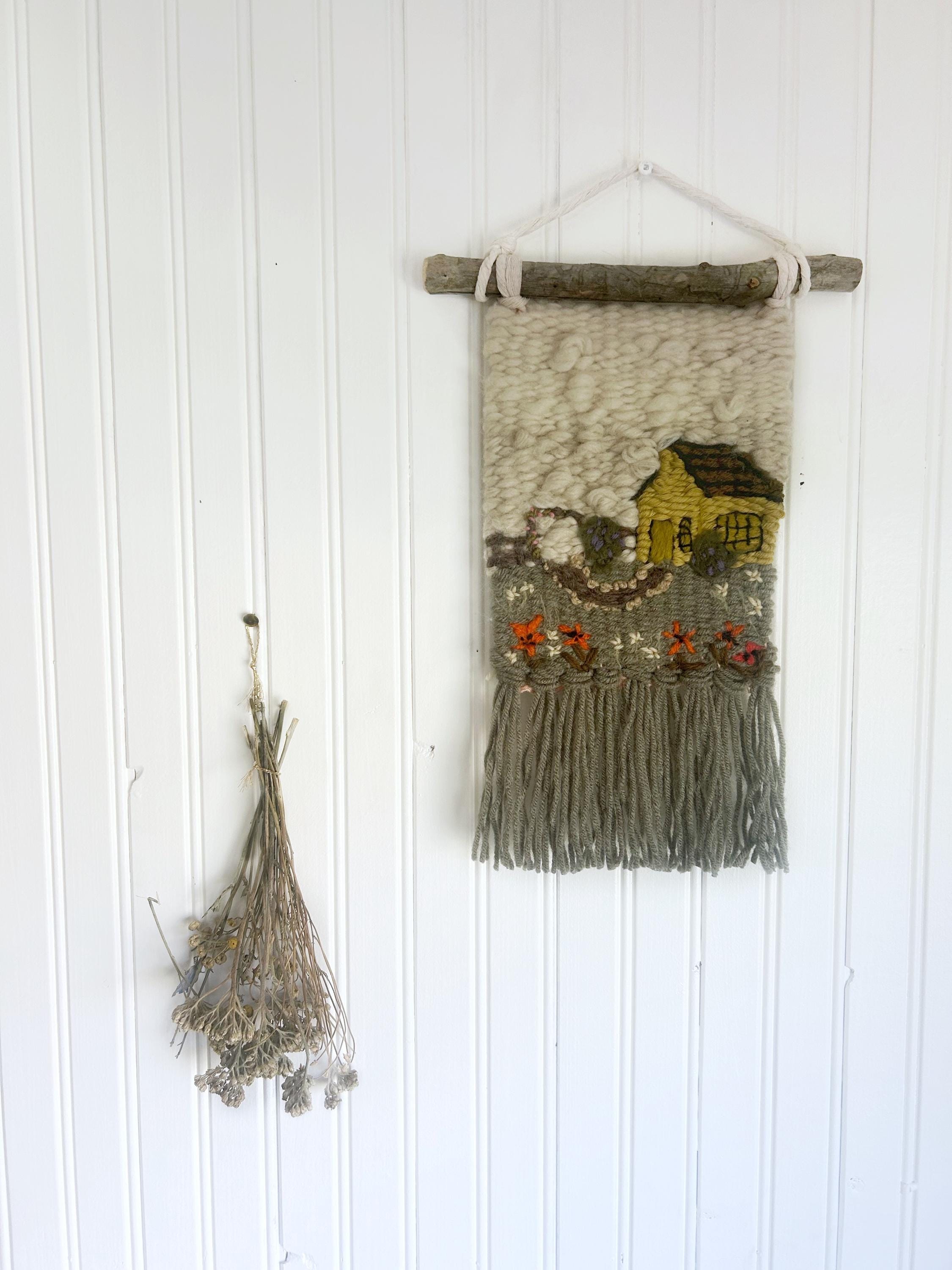 70s Woven Wall Art - Etsy Canada
