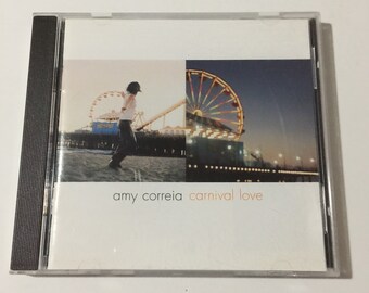 Carnival Love by Amy Correia, CD album 2000, Capitol, CDP 7243 4 98221 2 2, USA, Upc 0724349822122, Folk Rock, Pop Rock, Acoustic, Indie Pop