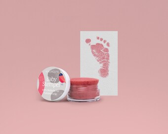 BERRY|  Bio Bio Babystempel  20ml | for beautiful newborn baby's footprints | non-toxic and safe to use