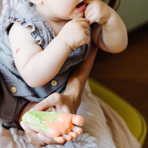 SPRING Olive, Lavendel & Linde Bio Babystempel 100ml 2 Tuben für schöne Hand und Fußabdrücke für's Babyalbum Babyhautfreundlich Bild 5