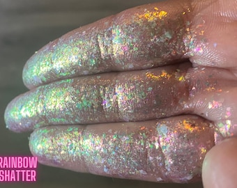 Rainbow Shatter Multichrome Flakes