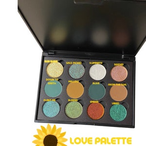 Love Palette: Shimmer & Matte Eyeshadows