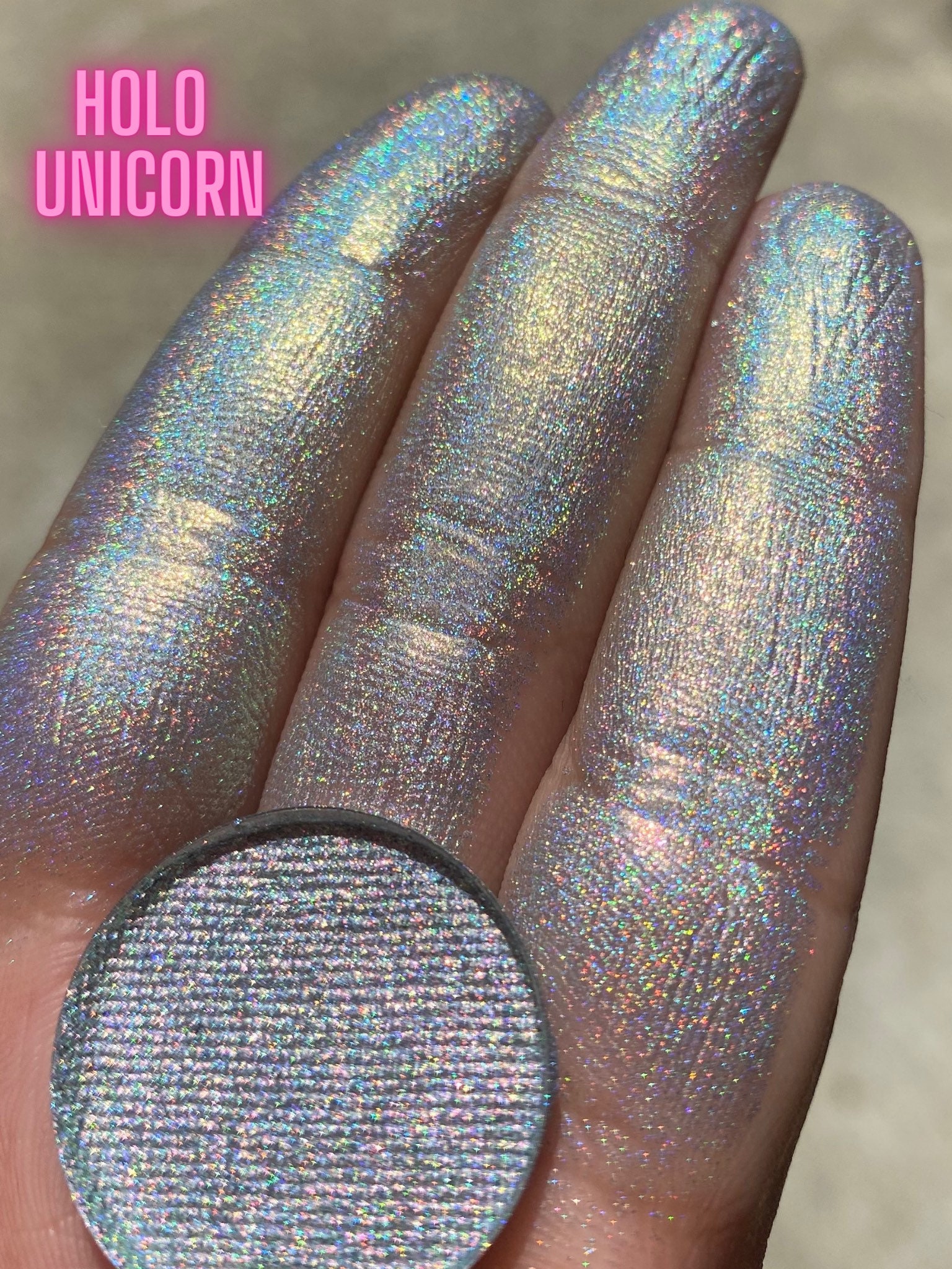 HOLOGRAPHIC EYESHADOWS?, GlamSHOP Holo Pearls Review 