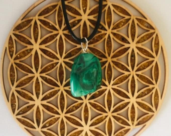 Malachite pendant