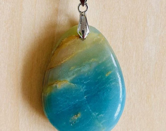 Amazonite pendant
