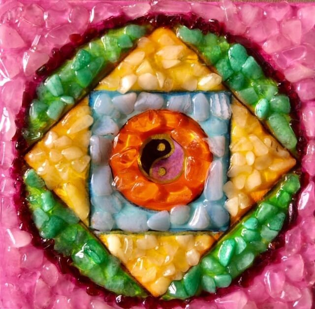 Harmoniseur Mandala Énergie - Douceur et Complémentarité Cristaux Naturels