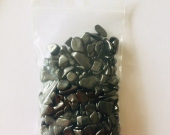Shungite - 100g bag of mini rolled stones
