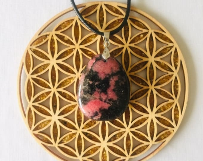 Rhodonite pendant