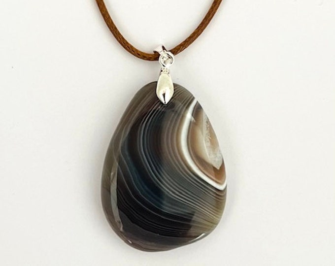 Botswana Agate Pendant