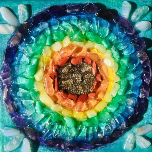 Harmoniseurs Mandala Arc-En-Ciel 7 Chakras