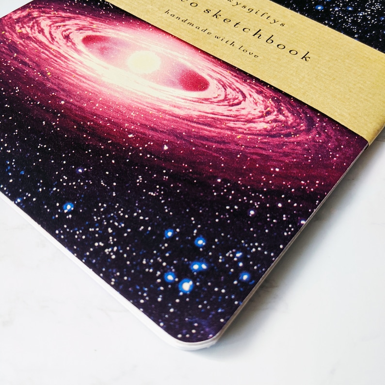 Comet Sketchbook Astro Collection Galaxy Stationary Etsy UK