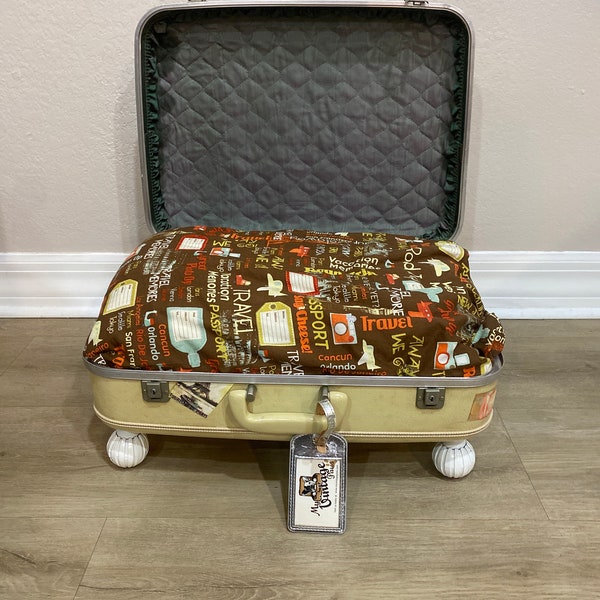 Suitcase Pet Bed Etsy