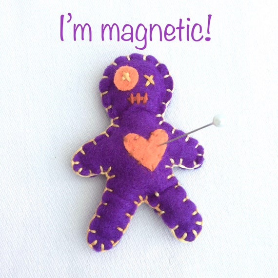 purple voodoo doll