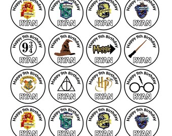 100 Edible Harry Potter Ravenclaw Stars Cupcakes Sprinkles Cake