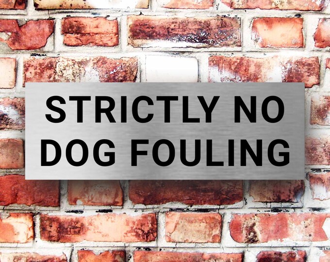 Brushed silver parking sign personalised x 3 sizes aluminium strong double sided sticky pads easy to fit
