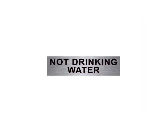 Not drinking water aluminium strong double sided sticky pads easy to fit office school hotel meter box