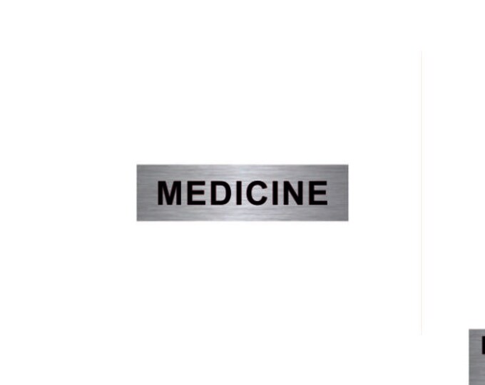 Medicine aluminium strong double sided sticky pads easy to fit office school hotel cabnet