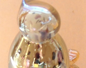 VINTAGE PAPERWEIGHT CAT design