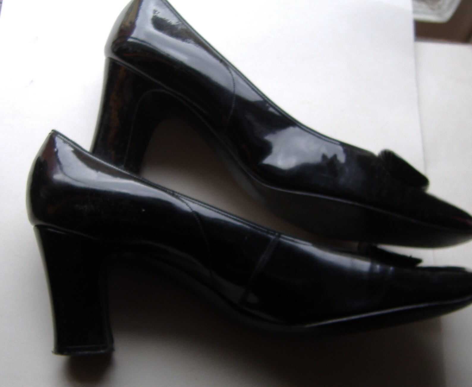 1970 MISS HOLMES SHOES Uk 7 patent leer Etsy