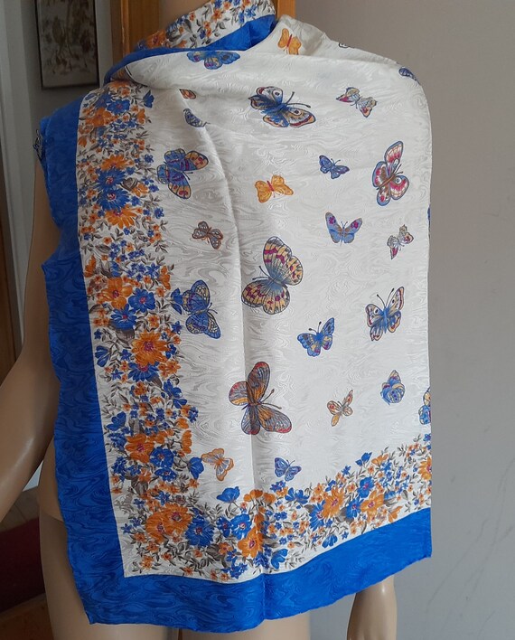 ROBERTO CAPUCCI DESIGNER silk vintage scarf - Etsy 日本