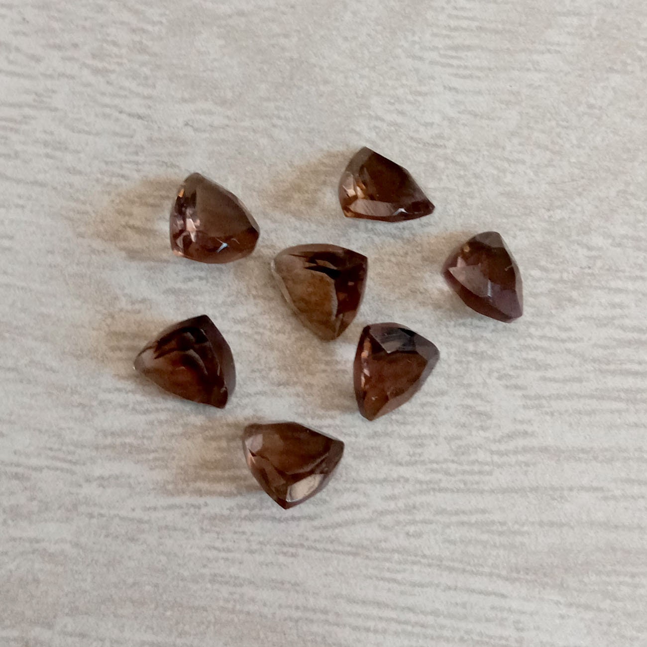 Natural Smoky Quartz 5mm to 20mm Trillion Faceted Cut Loose Gemstone 5mm 6mm 7mm 8mm 9mm 10mm 11mm 12mm 13mm 14mm 15mm Natural Smoky Quartz 5mm to 20mm Trillion Faceted Cut Loose Gemstone 5mm 6mm 7mm 8mm 9mm 10mm 11mm 12mm 13mm 14mm 15mm