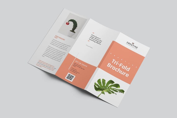 minimal tri fold brochure corporate tri fold brochure design trifold marketing brochure instant download indesign tri fold brochure tri fold brochure design